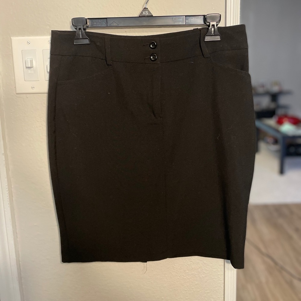 Black Work Skirt